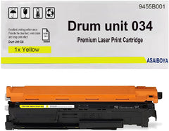 034 Drum Unit Yellow 9455B001 CRG-034 Drum Cartridge Replacement for Color imageCLASS MF810Cdn MF810 MF820Cdn MF820 C1225 Printers (1 Pack)