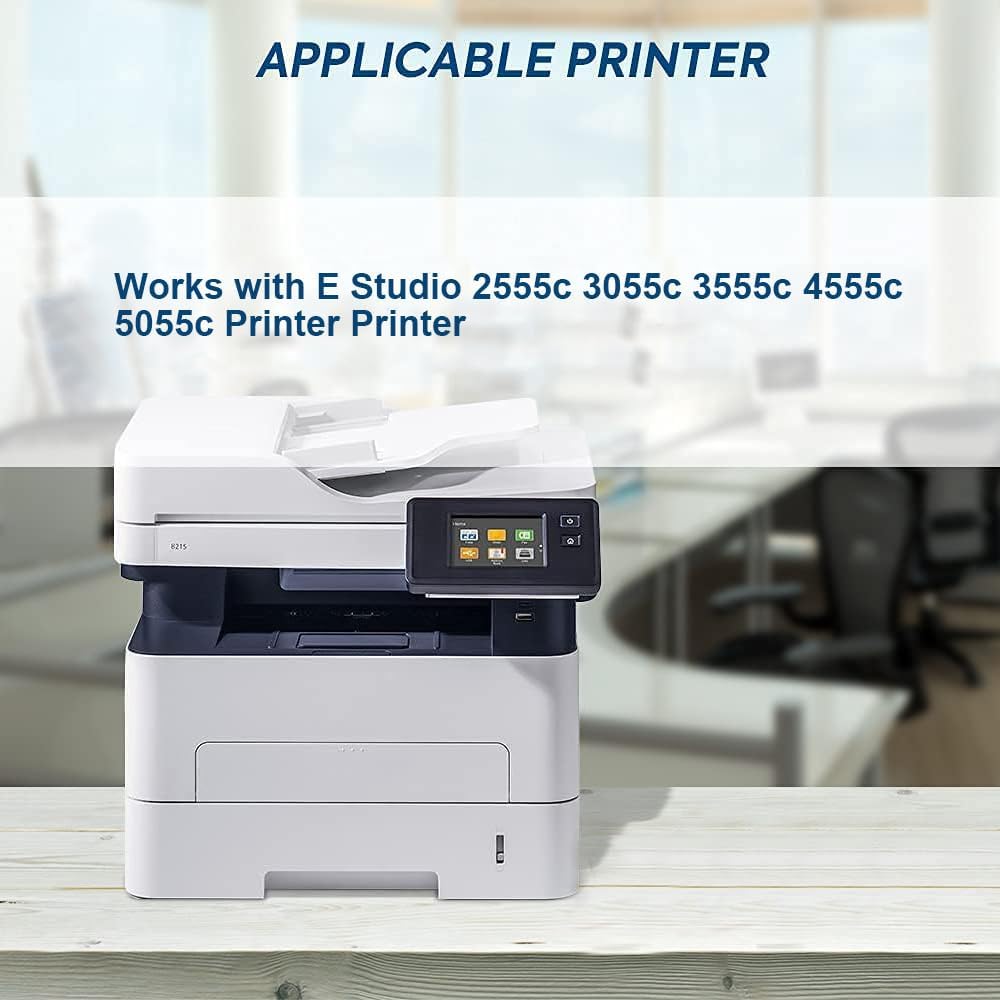 T-FC50U TFC50U Toner Cartridge T-FC50U-K T-FC50U-C T-FC50U-M T-FC50U-Y Compatible with E Studio 2555c 3055c 3555c 4555c 5055c Printer (Black Magenta Yellow Cyan)