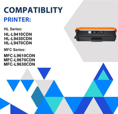 TN810XL TN810 Toner Remanufactured TN-810 TN-810xl Toner Cartridge Replacement for MFC-L9610CDN HL-L9410CDN HL-L9430CDN HL-L9470CDN MFC-L9630CDN MFC-L9670CDN Printer (12,000 Pages)