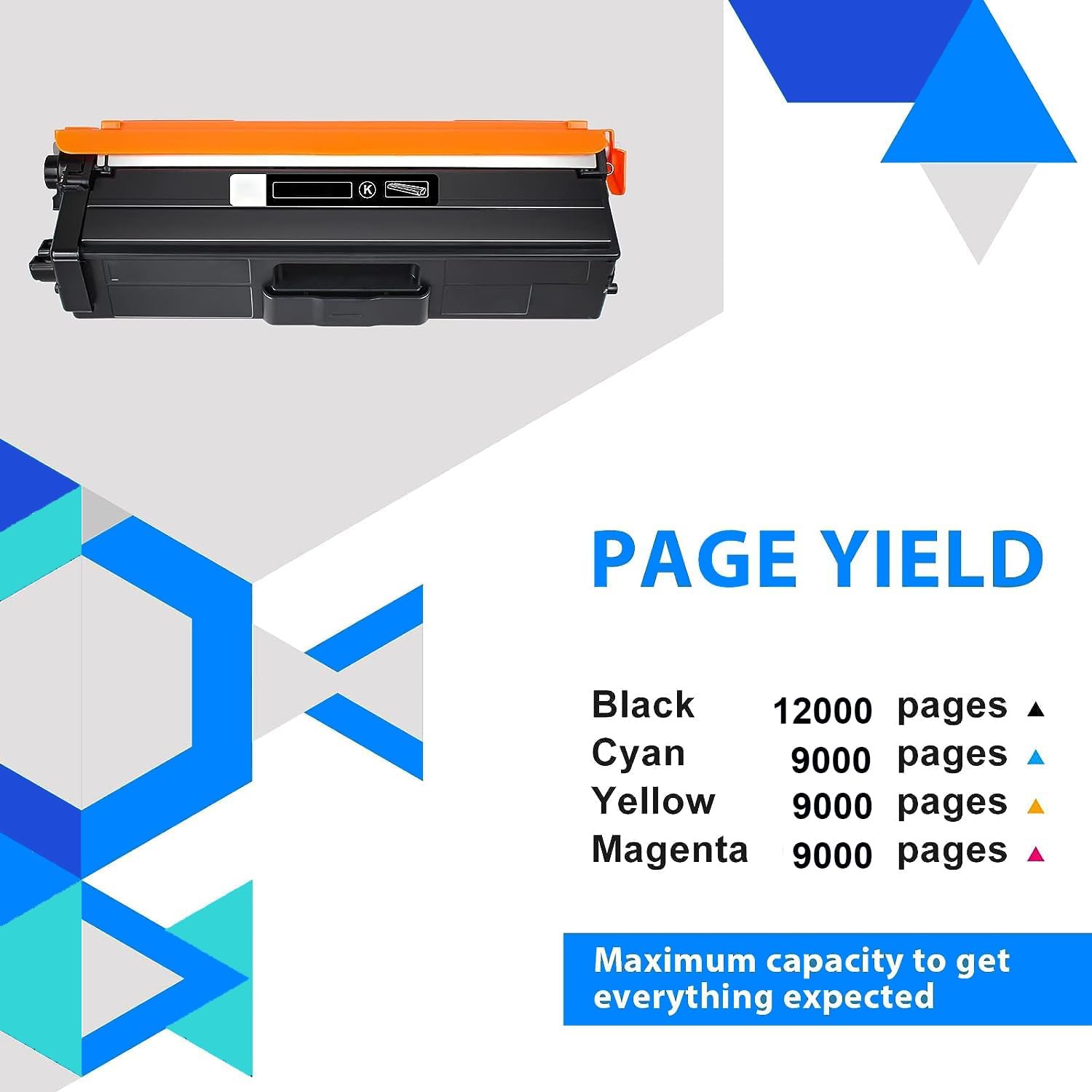 TN810XL TN810 Toner Remanufactured TN-810 TN-810xl Toner Cartridge Replacement for MFC-L9610CDN HL-L9410CDN HL-L9430CDN HL-L9470CDN MFC-L9630CDN MFC-L9670CDN Printer (12,000 Pages)