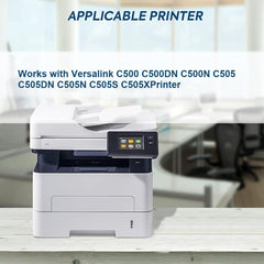 VersaLink C500 C505 High Capacity Toner Cartridge for 106R03869 106R03866 106R03867 106R03868 Toner Compatible with Versalink C500 C500DN C500N C505 C505DN C505N C505S C505X Printer