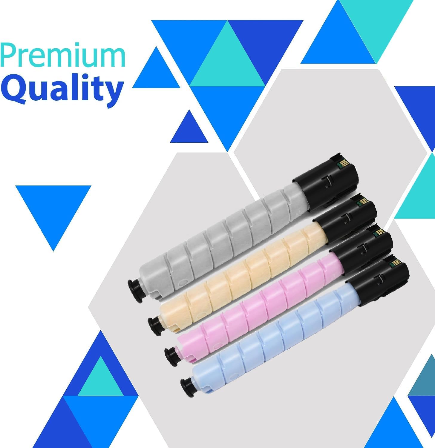 Versalink C9000 Extra High-Yield Toner Cartridge Replacement for Xerox 106R04074 106R04075 106R04076 106R04077 for Xerox Versalink C9000 Printer (Black Cyan Magenta Yellow)