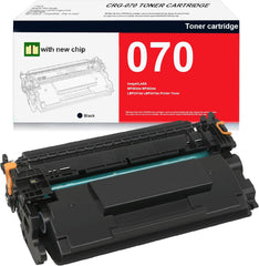 070 Black Toner Cartridge (with New Chip) Remaufactured CRG070 CRG-070 Replacement for imageCLASS MF465dw MF462dw LBP247dw LBP246dw Printer Toner (1 Pack)