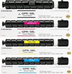 GPR-58 XXL Extra High-Yield GPR58 Toner Cartridge Compatible for Canon imageRUNNER Advance iR-ADV C256 C256iF C356 C356iF DX C257 C257iF DX C357 C357iF Printer