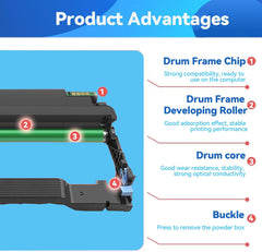MB2236 B220Z00 Imaging Unit High Yield Remanufactured (12,500 Pages) Replacement for B2236dw, MB2236adw, MB2236adwe Printer