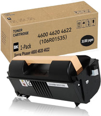 106R01535 High-Capacity Black Toner Cartridge Replacement for Phaser 4600 4620 4622 Printer (30,000 Pages)