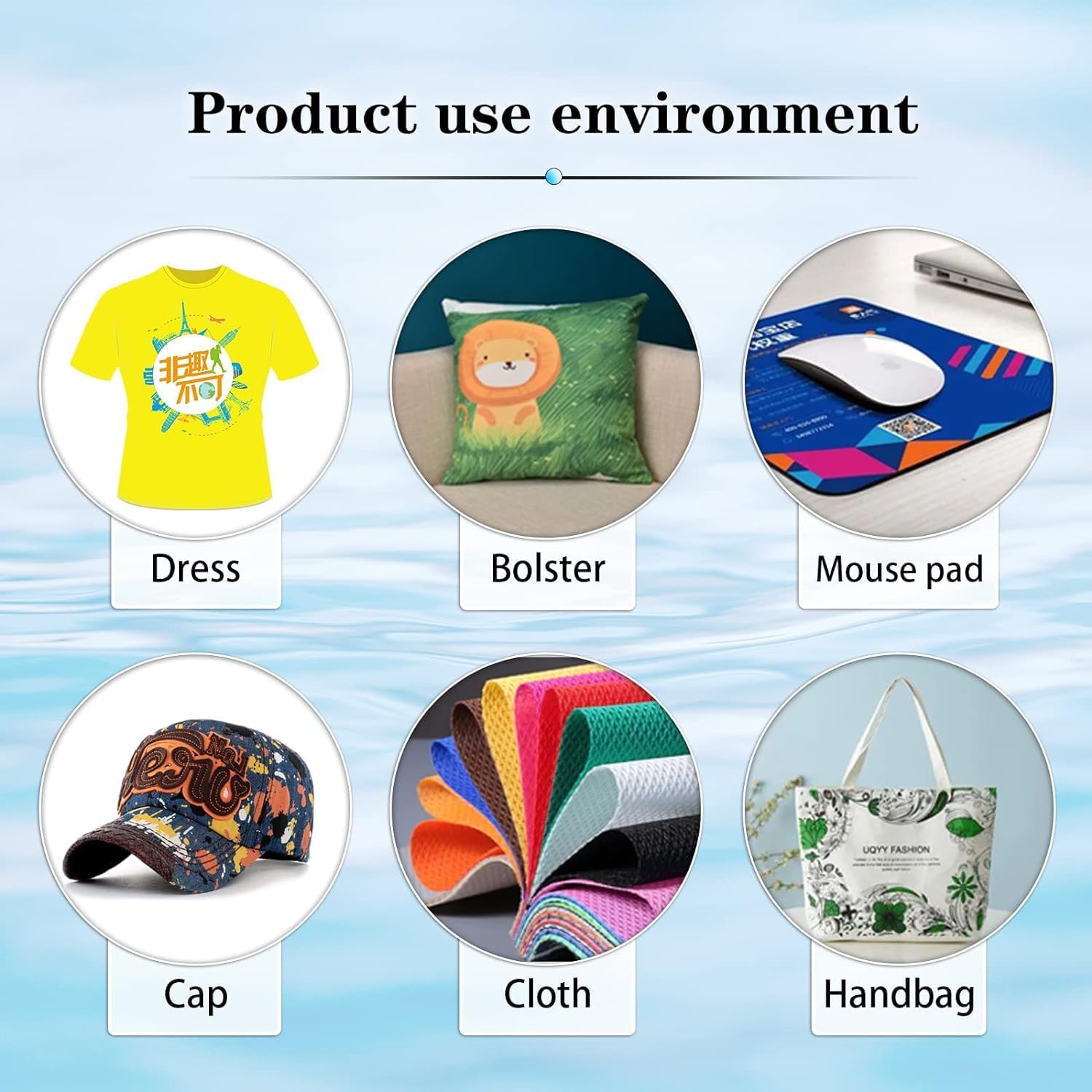 500ML White Premium DTF Ink,Refill Ink for EP- Printheads L1800 R1390 ET-8550 XP-15000 XP600 I3200 and More Heat Transfer Printing to PET Film (16.9oz)