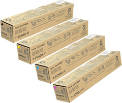 T-FC50U TFC50U Toner Cartridge T-FC50U-K T-FC50U-C T-FC50U-M T-FC50U-Y Compatible with E Studio 2555c 3055c 3555c 4555c 5055c Printer (Black Magenta Yellow Cyan)